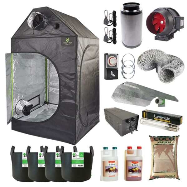 Complete Loft Grow Tent Kit 100x100x180cm