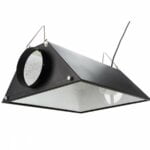 6" Air Cooled Reflector Cool Shade - Black