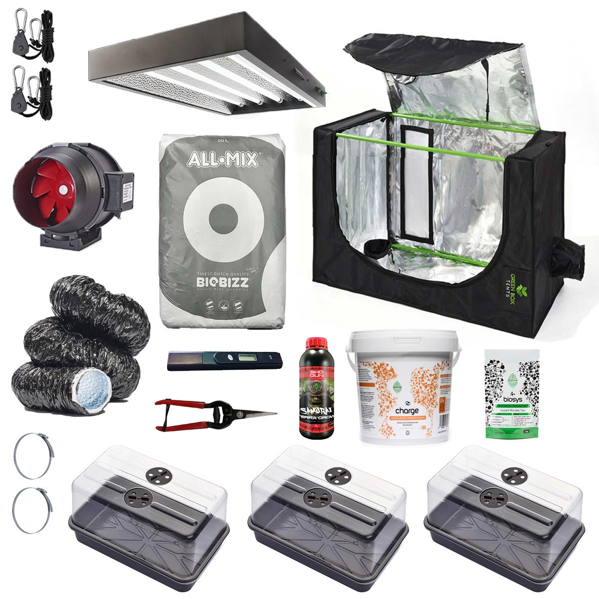 microgreen grow tent kit