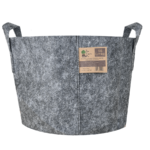 Grey Fabric Pots With/Without Handles - Image 9
