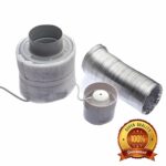 4" 5" 6" Budget Carbon Filter Kit With Cyclone Clip Fan