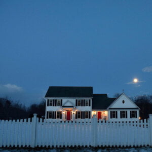 house night time