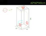 Small Hydroponic Grow Tent Kit 60x60x140cm - Image 5