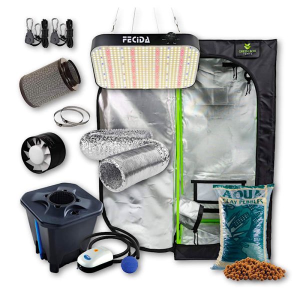 Oxypot Small Hydroponic Grow Tent Kit 60x60x140